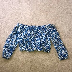 H&M Off The Shoulder Shirt